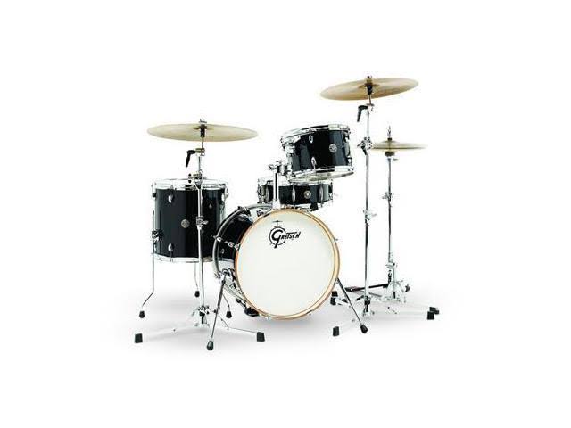 Gretsch Catalina Club 4-piece Drum Kit, Black