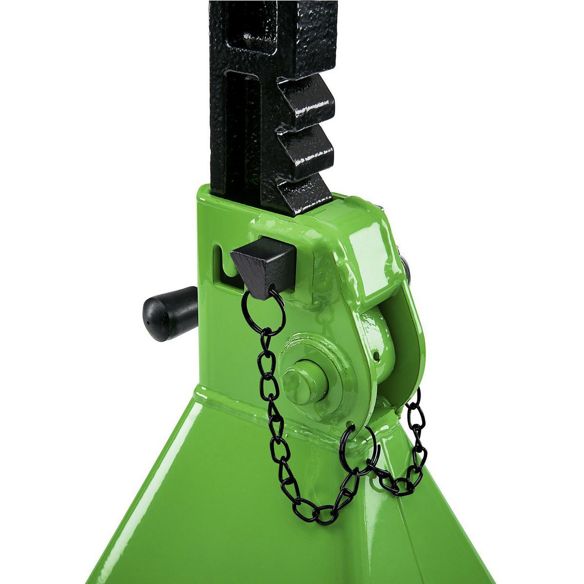 DAYTONA 6 Ton Heavy Duty Ratcheting Jack Stands, Slate Gray