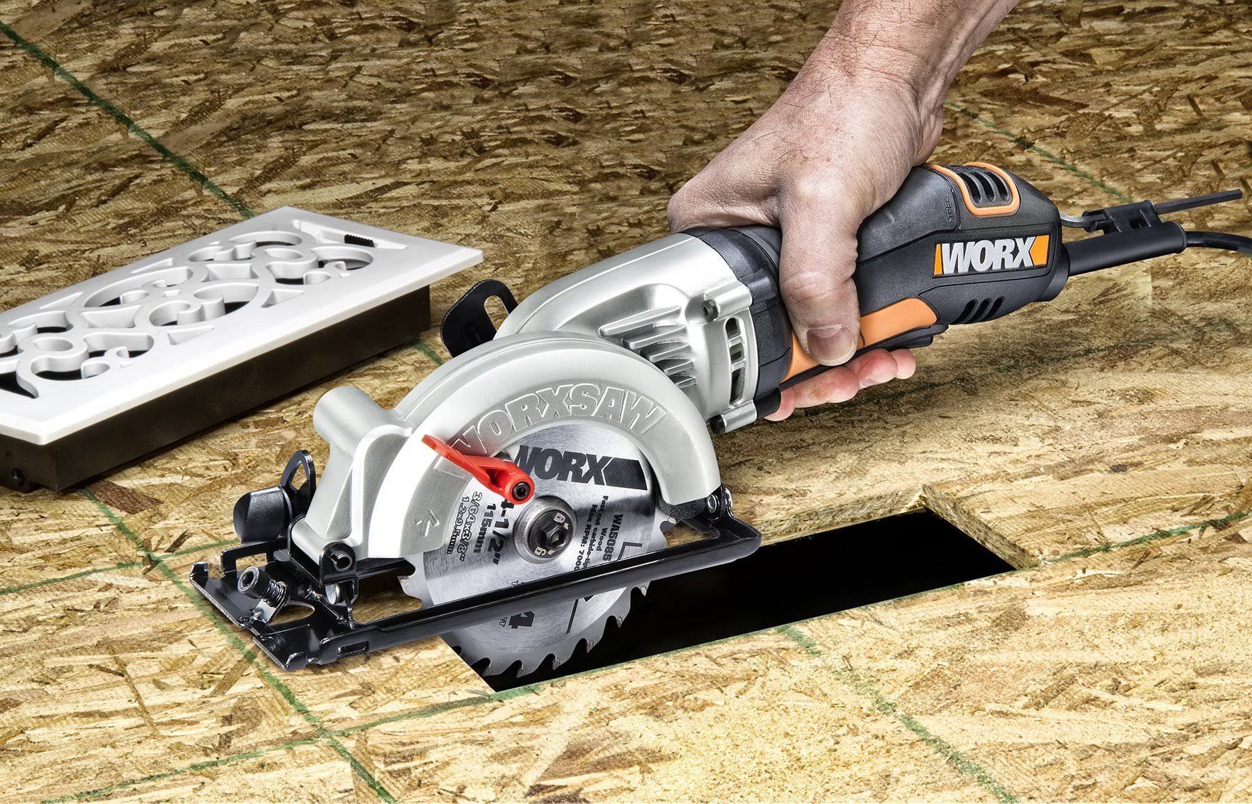 Worx Worxsaw 4-1/2x22 Compact Circular Saw - Wx429l