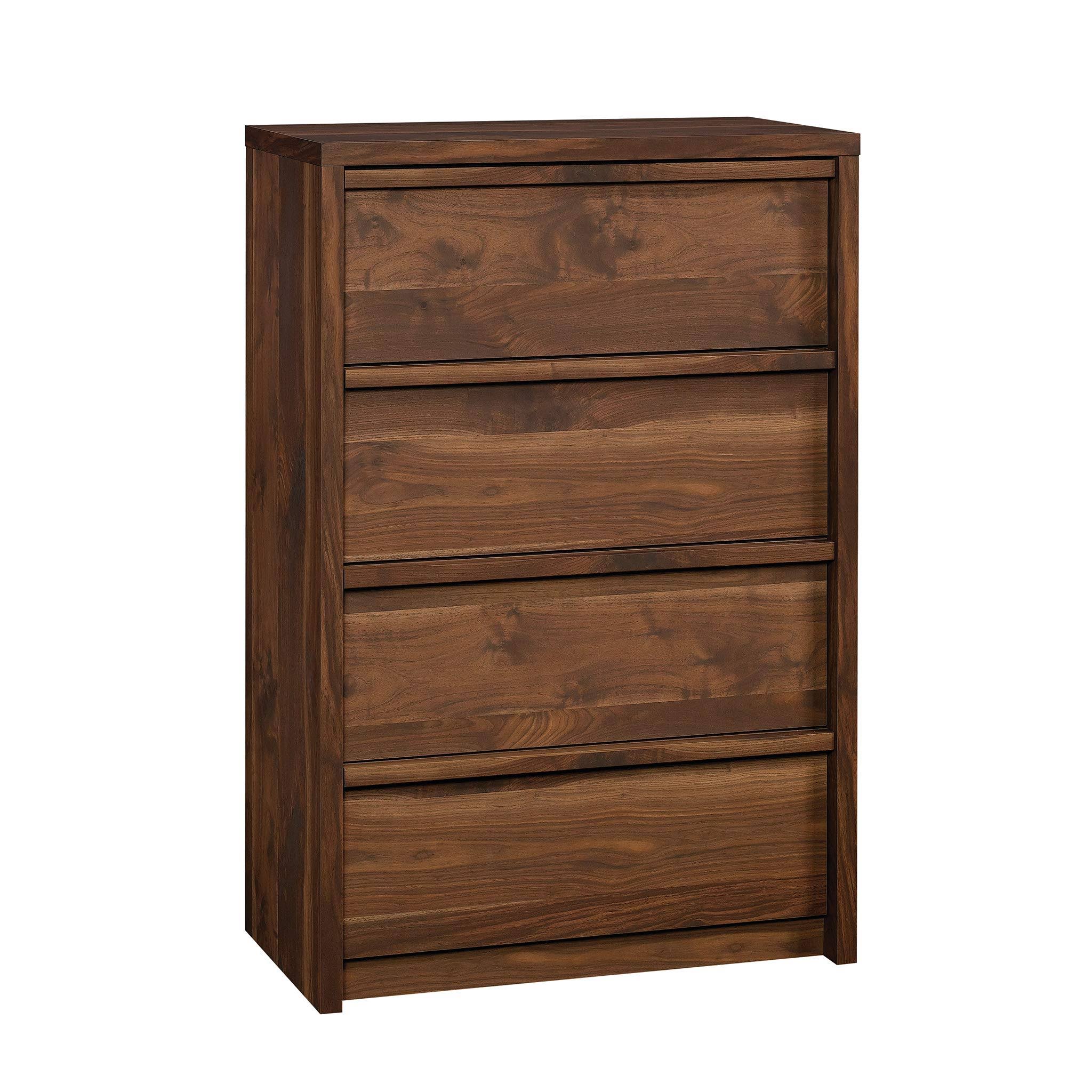 Sauder Harvey Park 4-Drawer Chest, Grand Walnut