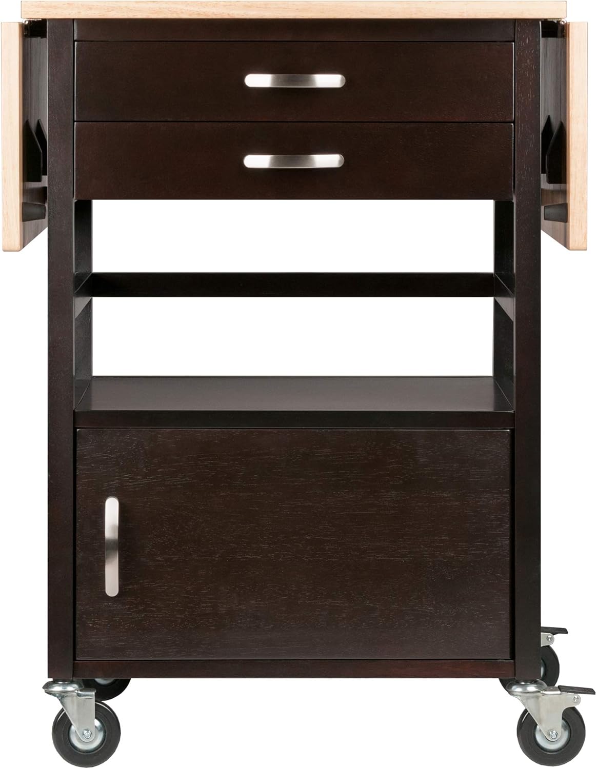 Winsome Bellini Kitchen Cart, Black