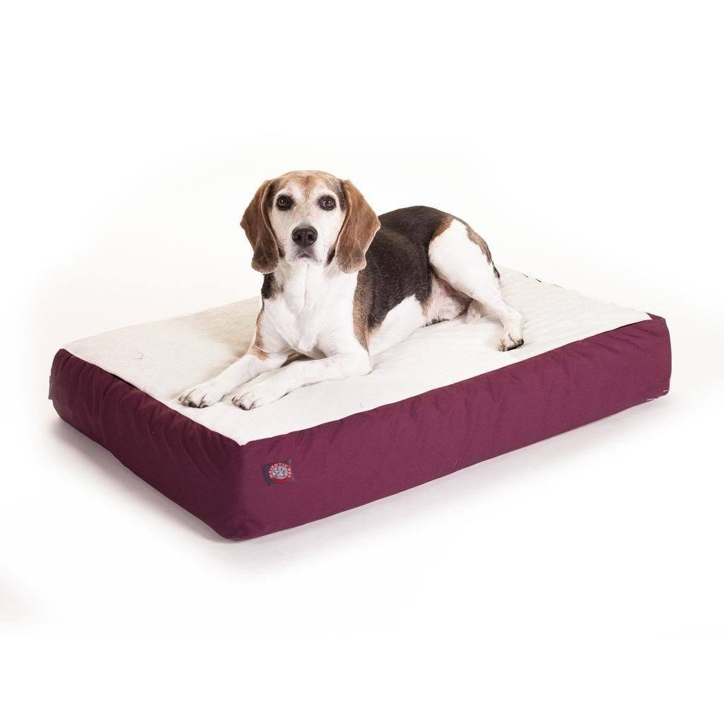 Majestic Pet Orthopedic Double Pet Bed Red