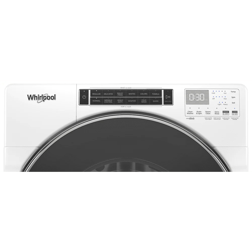 Whirlpool Wfw8620h 27 Wide 5 Cu Ft. Electric Front Loading Washer - White