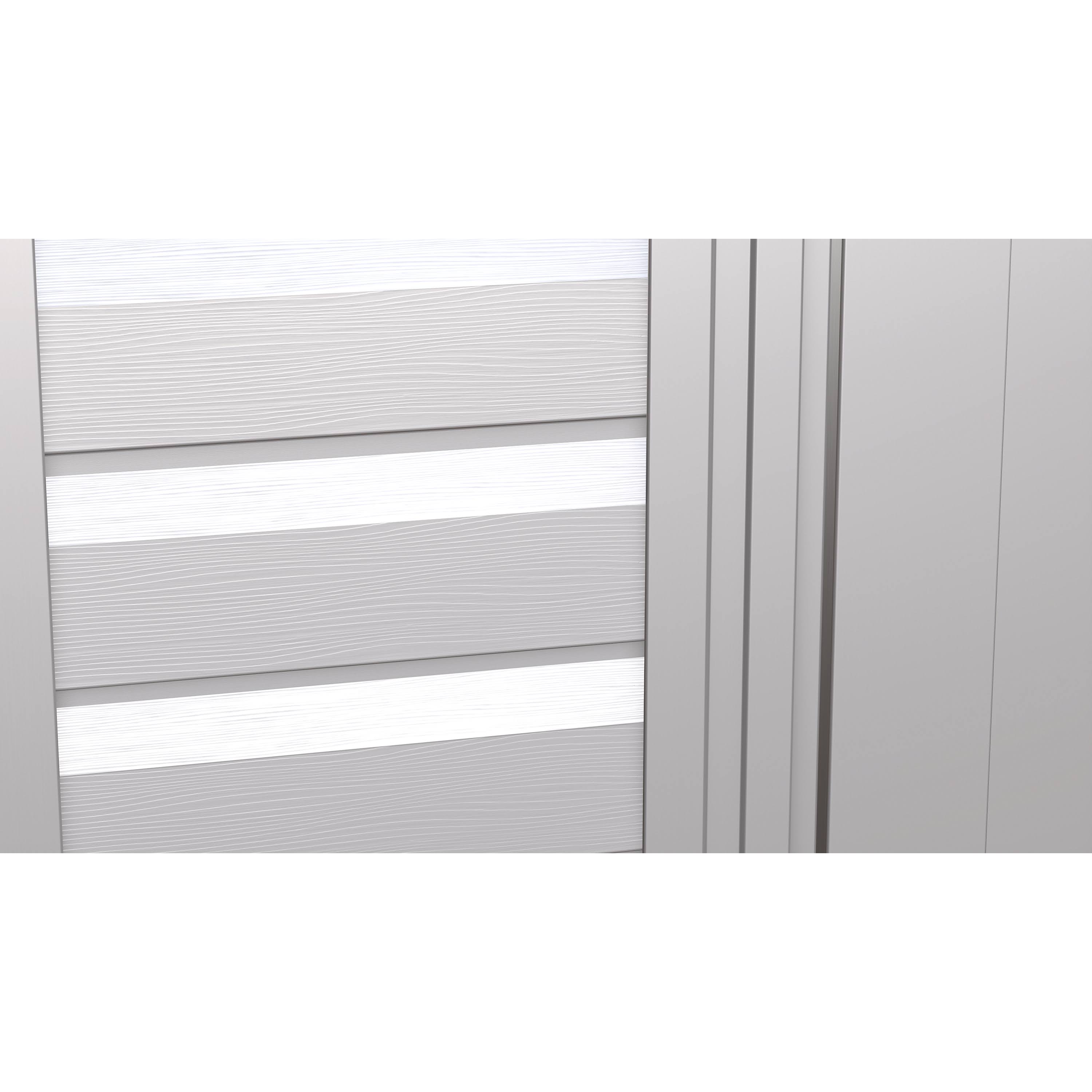 Arrow Select Steel Storage Shed, 8x8 Flute Grey