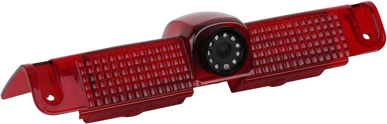 Misayaee HD 720p Roof Camera Reverse Camera Third Brake Light Camera Rear View Backup Camera for Transporter Express/ Savana Explorer 1500 2500 3500 2006-2019