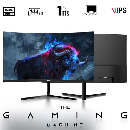 Dell OptiPlex Gaming Desktop PC Bundle with Core i7 32GB RAM 1TB SSD 27 inch Curved Monitor RTX 3060 Graphics RGB Keyboard with AI-Enabled Copilot Key Mouse Headphones Webcam Windows 11 Pro(Renewed)