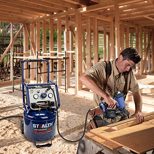 STEALTH Air Compressor Oil-Free Ultra Quiet Electric Air Compressor