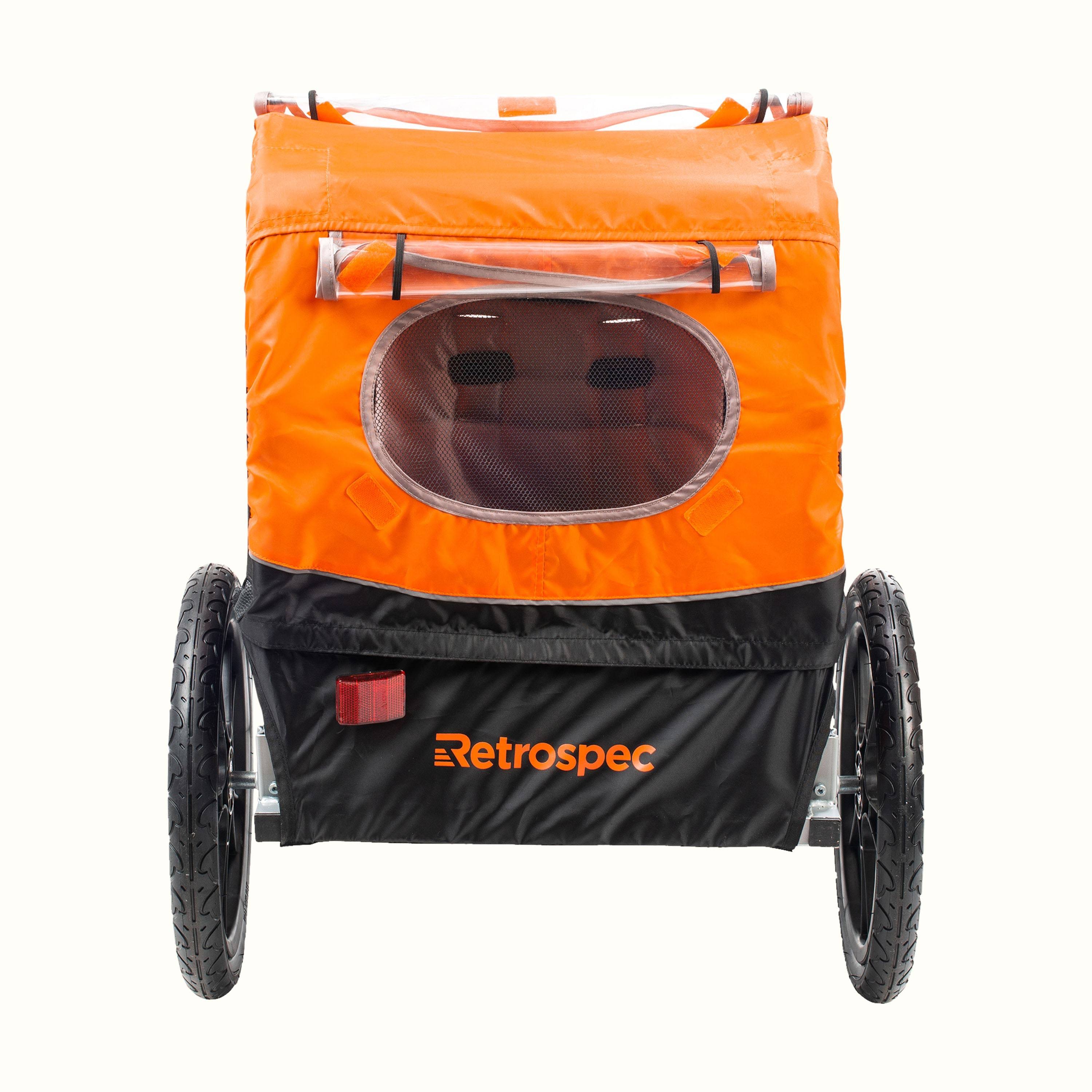 Retrospec Rover One Passenger Children&s Foldable Bike Trailer