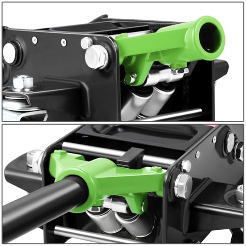DNA MOTORING Floor Jack 3 Ton (6000 lbs) Capacity, Fast Lift Service Jack Low Profile Steel Heavy Duty Hydraulic Car Jack, Lifting Range 3"-20", Black, TOOLS-00475-BK