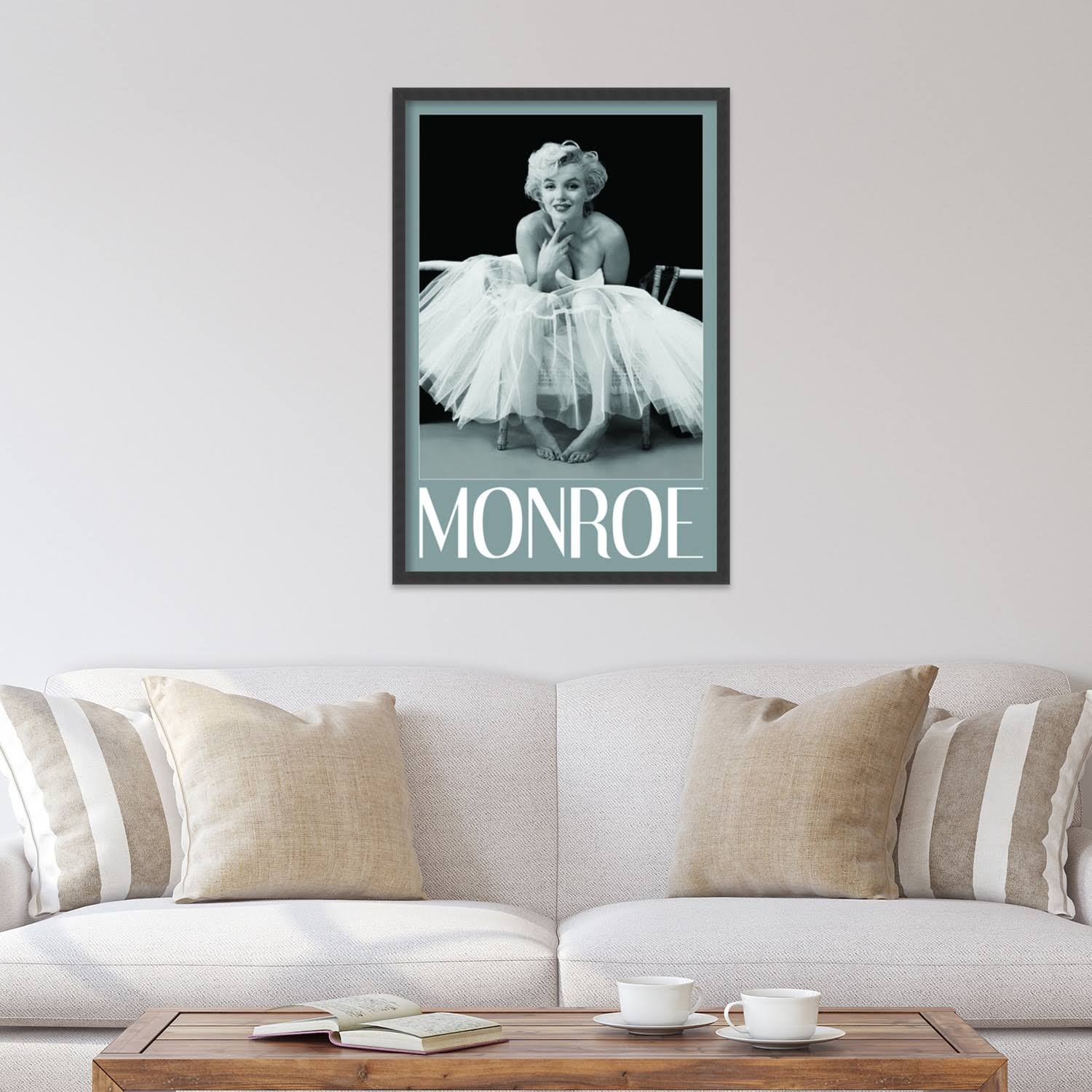 Amanti Art Framed Print - Marilyn Monroe - Ballerina by Milton H. Greene