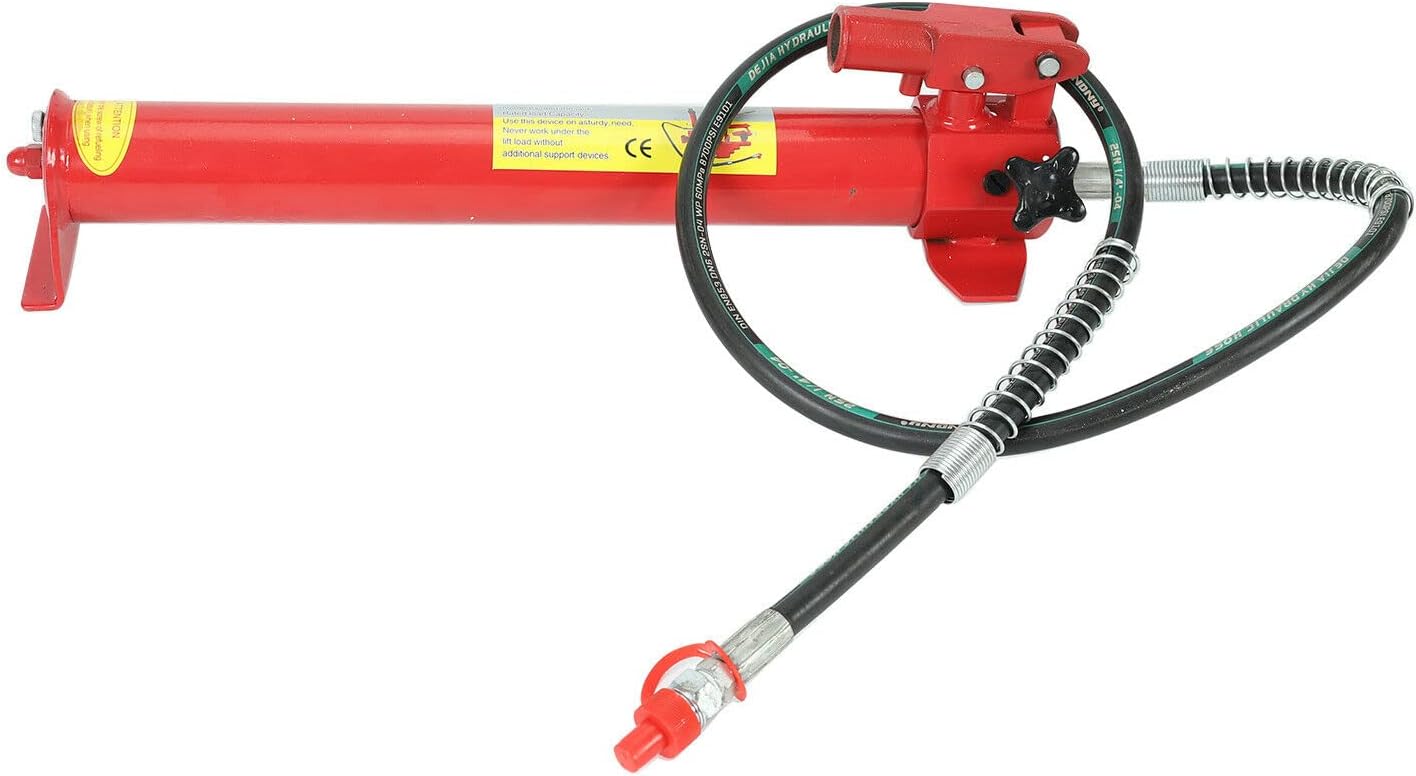 20 Ton Porta Power Hydraulic Jack 2M(78.7 inch) Auto Body Frame Repair Kit Lift Ram for Load Truck Bed Unloader Farm and Hydraulic Ram Equipment Construction