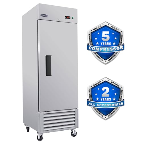 ORIKOOL Commercial Refrigerator Upright