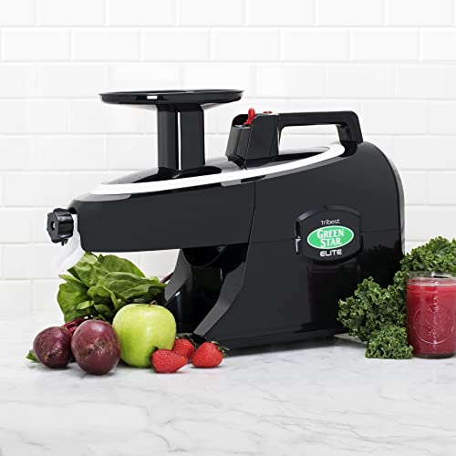 Tribest GSE-5000R-B Green Star Elite Jumbo Twin Gear Cold Press Juice Extractor