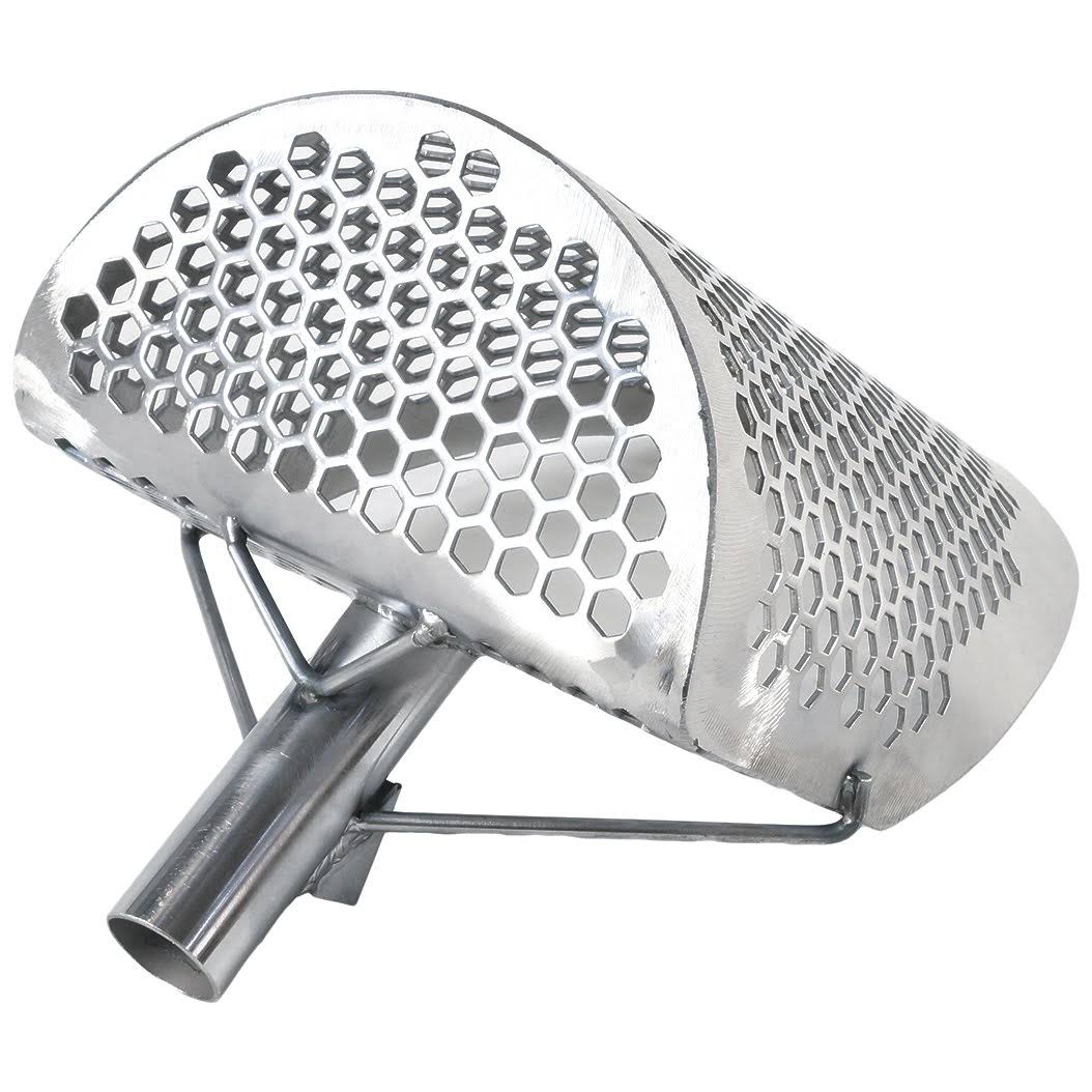 Dune Hydra 11x22 x 8x22 Stainless Metal Detector Sand Scoop with 2 Mount Options