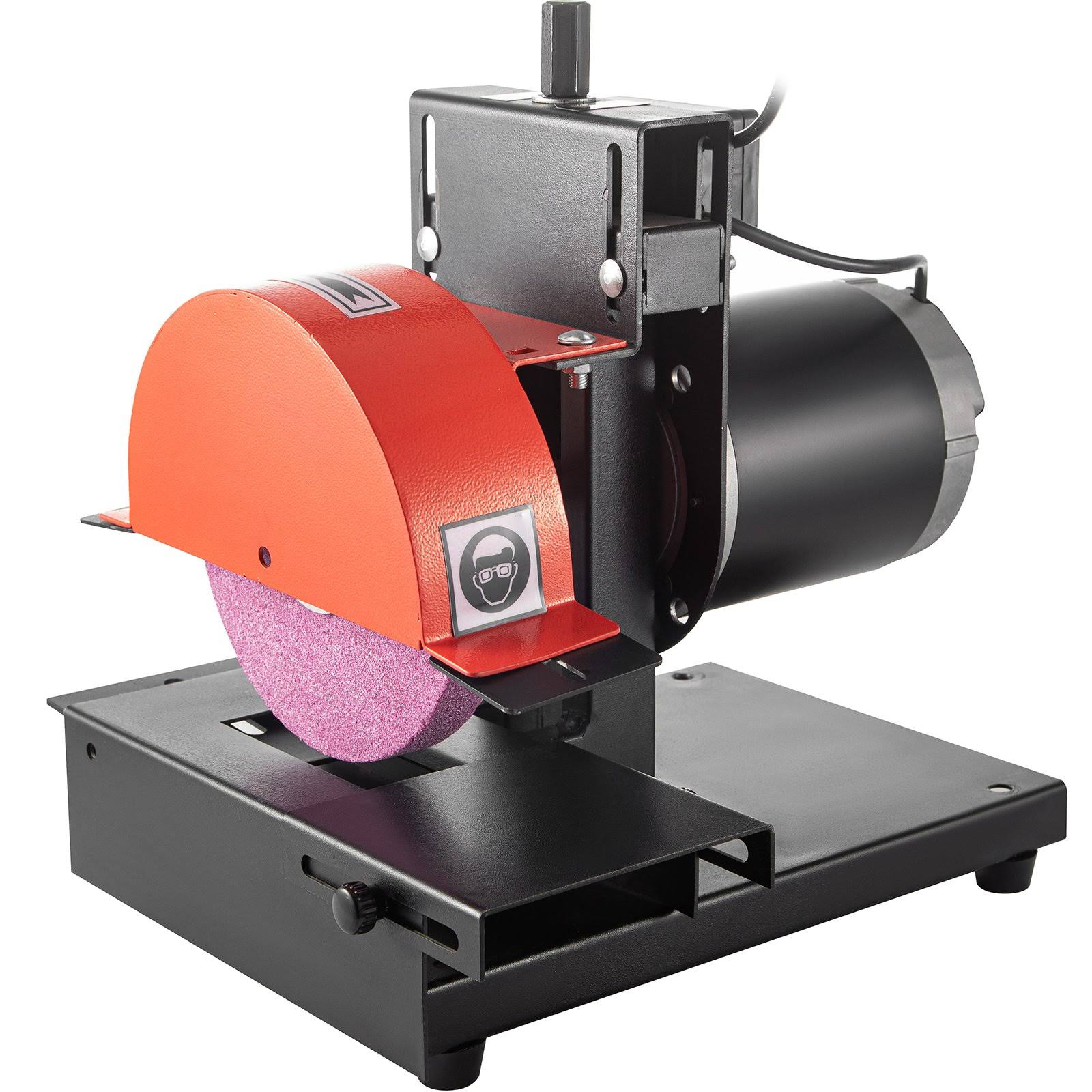 Vevor Lawn Mower Blade Grinder 1/2 HP Bench Blade Sharpener 8x22 Grinding Wheel