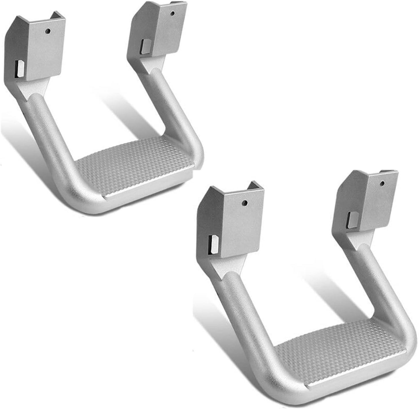 Universal Aluminum Side Step for Truck SUV, 2 Piece Black Pack of 2