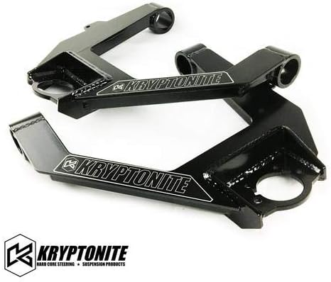 Kryptonite Heavy Duty Upper Control Arm Kit KRUCA12 Compatible with 2007-2018 Chevrolet Silverado & GMC Sierra 1500 2WD/4WD Trucks (FACTORY FORGED STEEL CONTROL ARMS ONLY!)