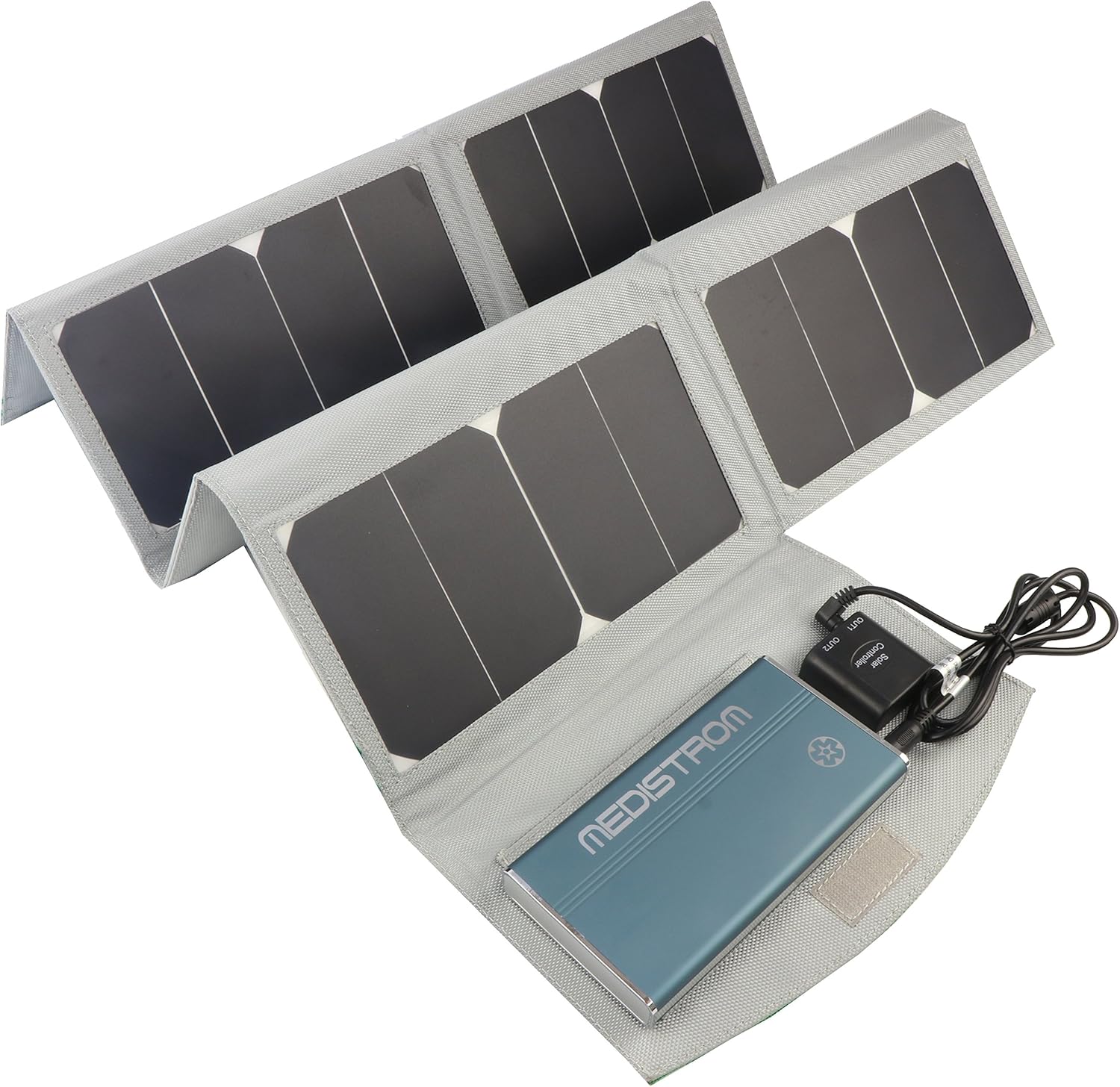 Medistrom Pilot-24 Lite CPAP Battery for ResMed AirMini and Airsense 10 and 50W Solar Panel Kit