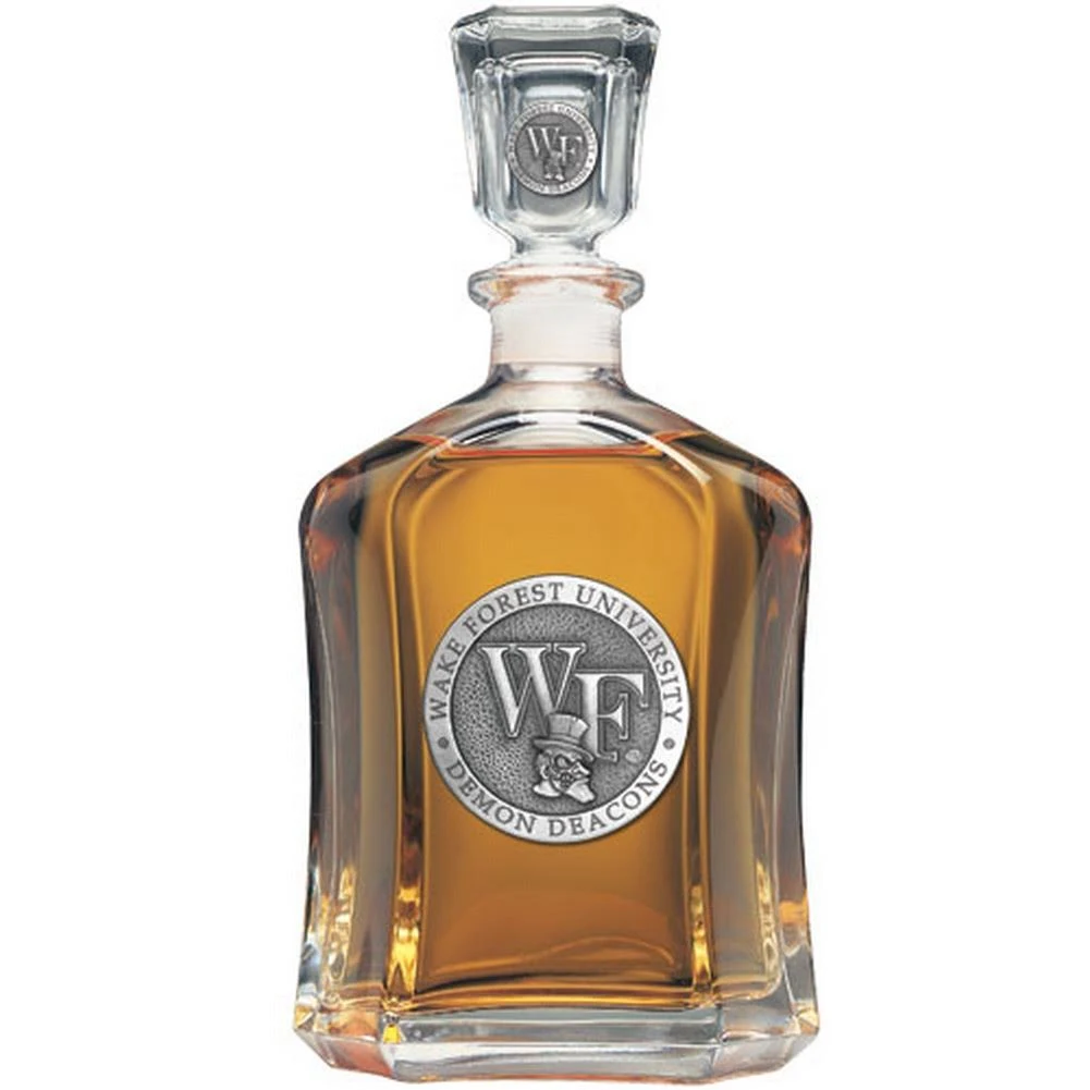 Heritage Metalworks CPT10299 Wake Forest University Capitol Decanter