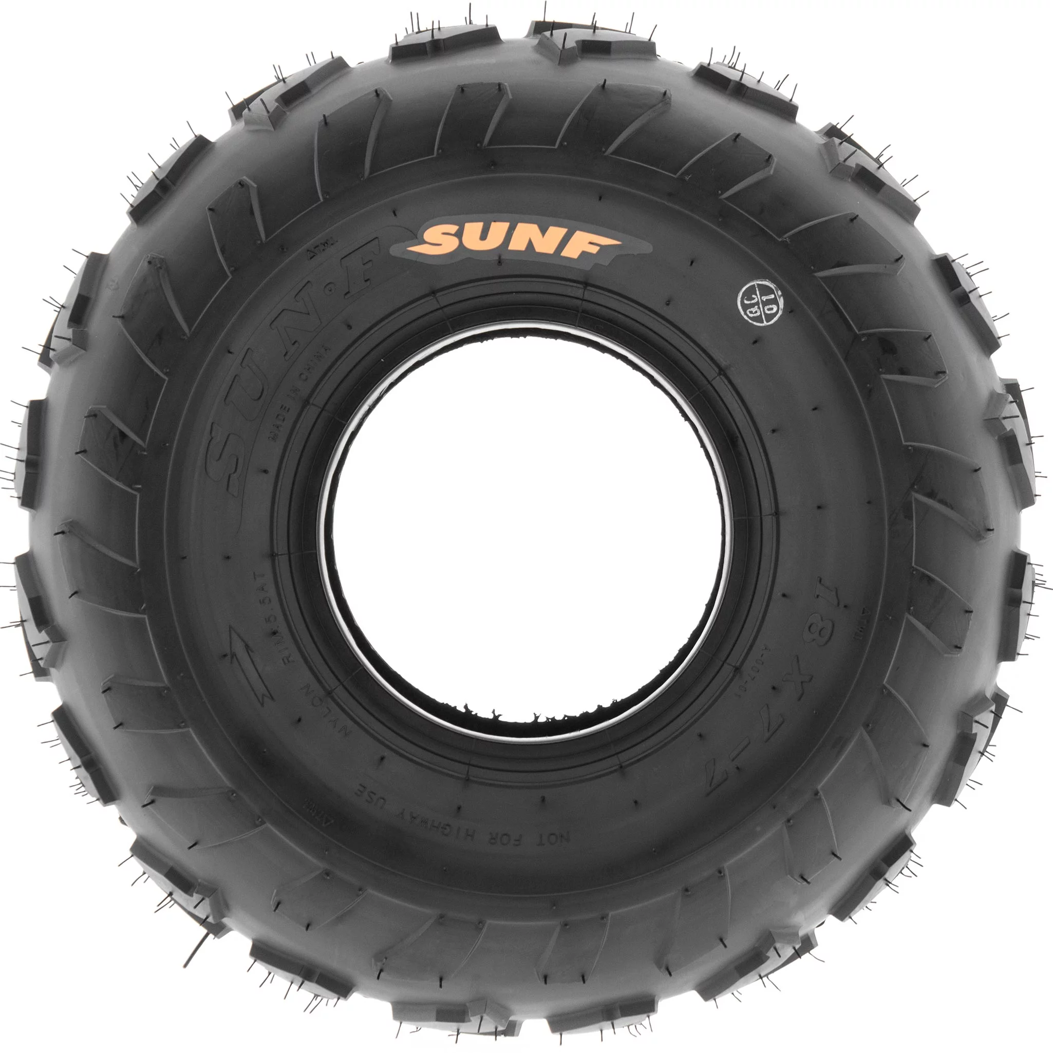 SunF All Trail ATV UTV Tires 18x7-7 4 PR A007 (Pair of 2)
