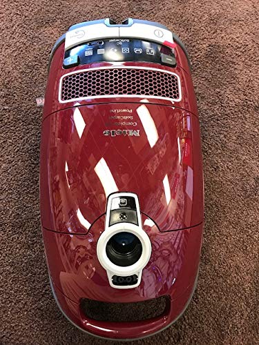 Miele Complete C3 Vacuum for Soft Carpet, Tayberry Red