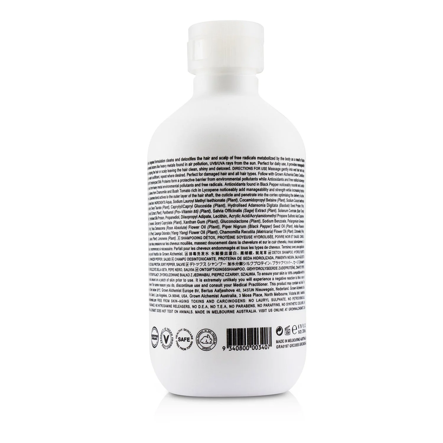 Grown Alchemist Detox - Shampoo 0.1 200ml/6.76oz