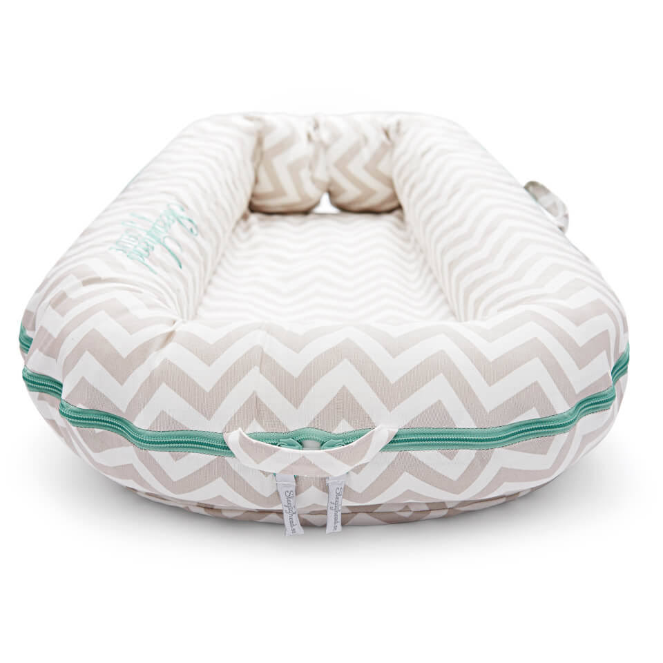 Sleepyhead Deluxe+ Pod in Silver Lining (0-8 months)