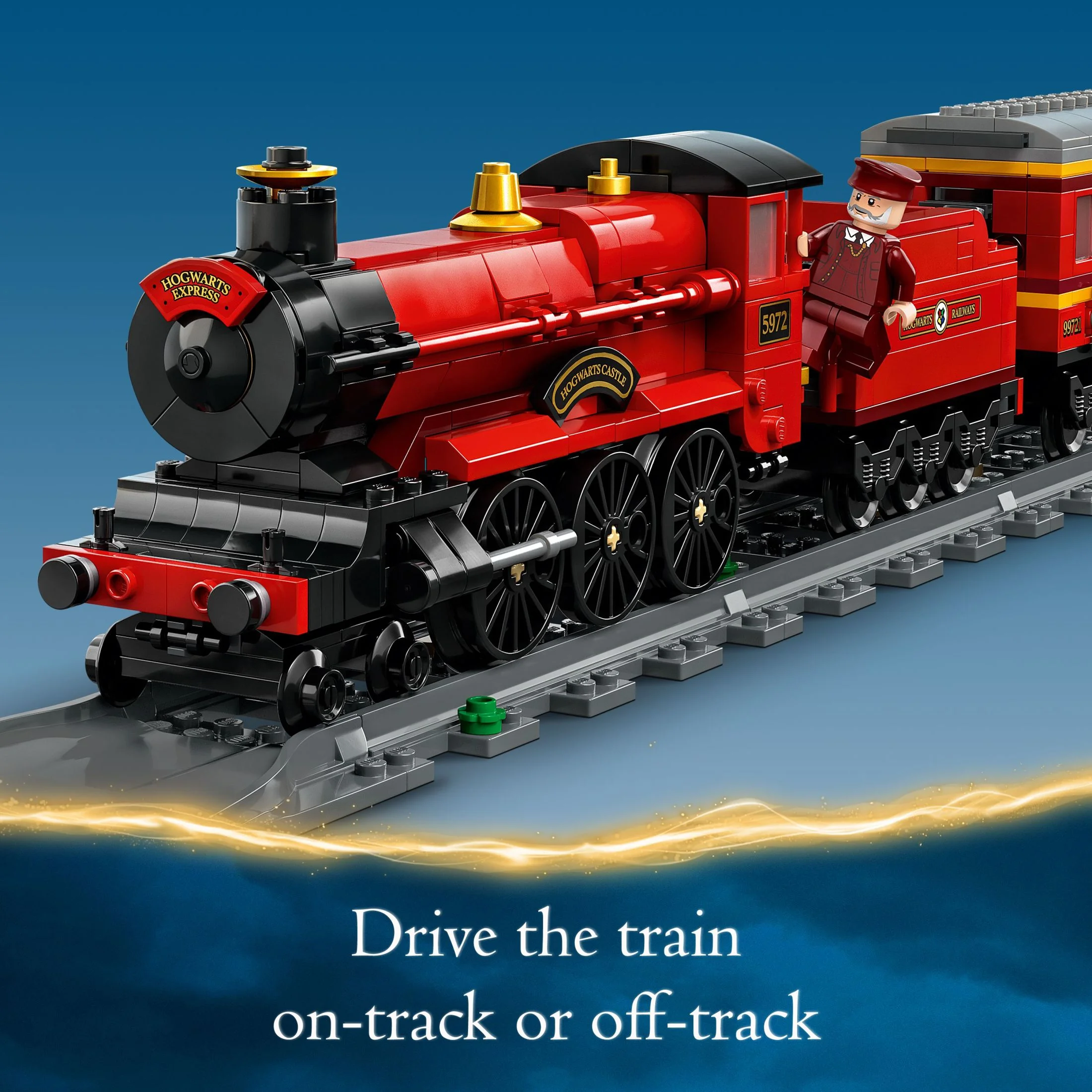 LEGO Harry Potter Hogwarts Express & Hogsmeade Station 76423 Building Toy Set; Harry Potter Gift Idea for Fans Aged 8+; Features a Buildable Train, Tracks, Ticket Office and 8 Harry Potter Minifigures