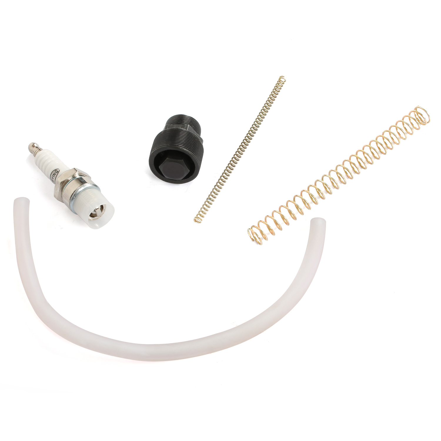 SalonMore 2 Stroke Motorized Bike Kit, 50cc Super Fuel-efficient Bike Engine kit, Silver