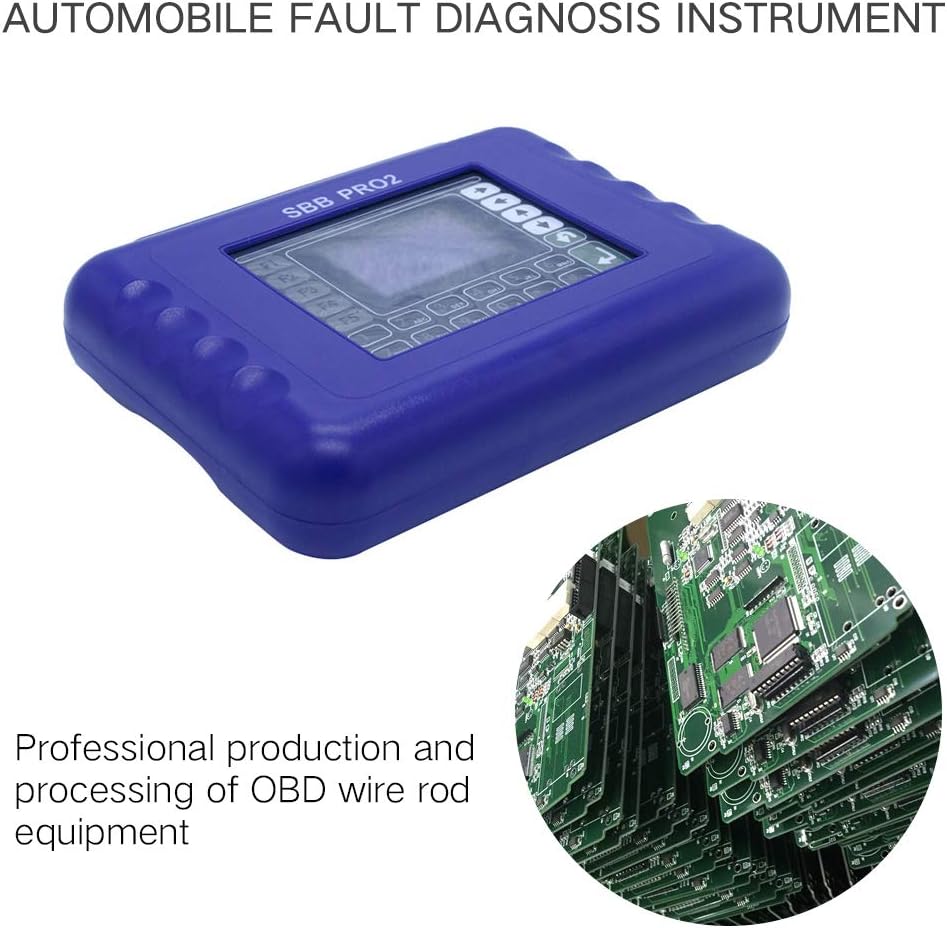 Sbb Pro2 V48.99 Key Programmer Supports G Chip Without Token Limit Multi-Language Car Key Programmer with CD Scanner