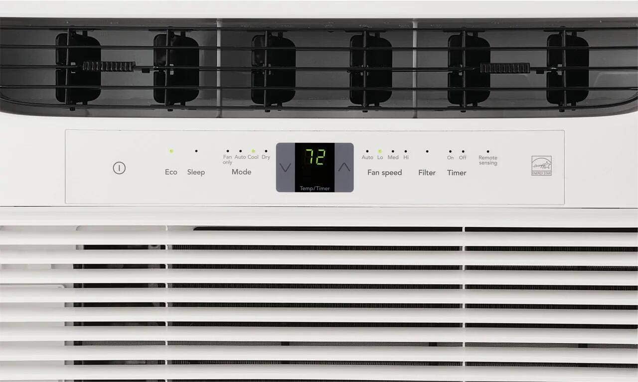 Frigidaire FFRE083WA1 Window-Mounted Room Air Conditioner, 8,000 BTU, White