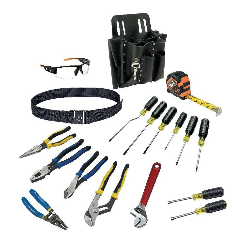 Klein Tools 80118 - 18-Piece Journeyman Tool Set