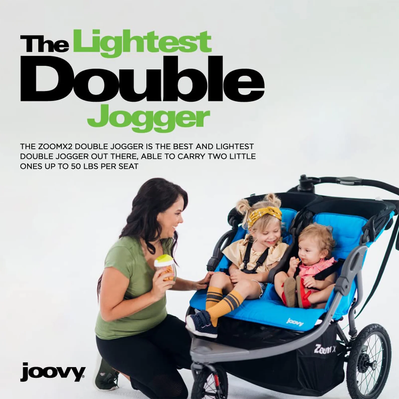 joovy ZoomX2 Double Jogging Stroller