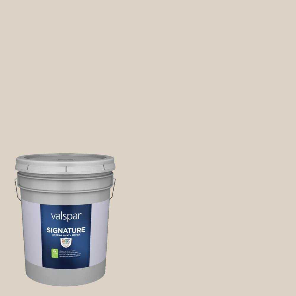 Valspar Signature Satin Natural Tan Hgsw4019 Interior Paint (5-Gallon) | HGSW4019-773966