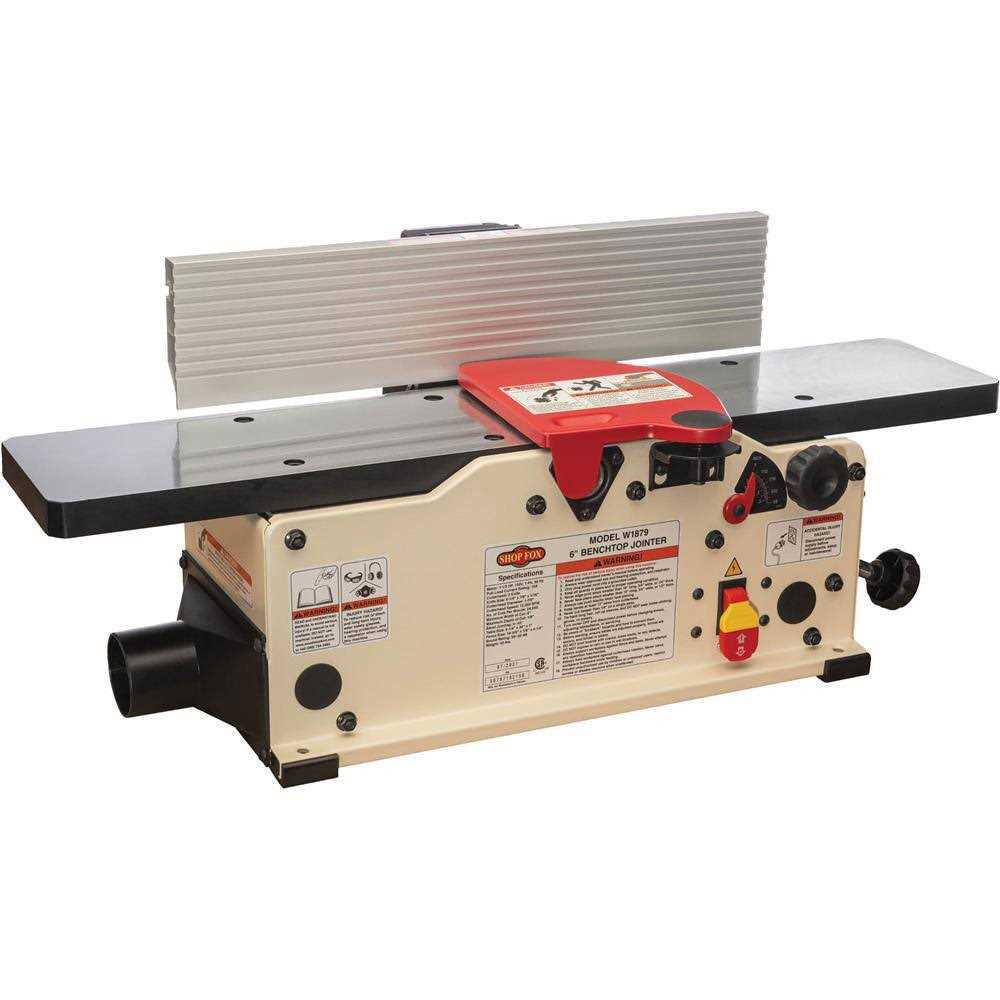 Shop Fox W1879 6 Benchtop Jointer - Shop Hardware Tools Online Store
