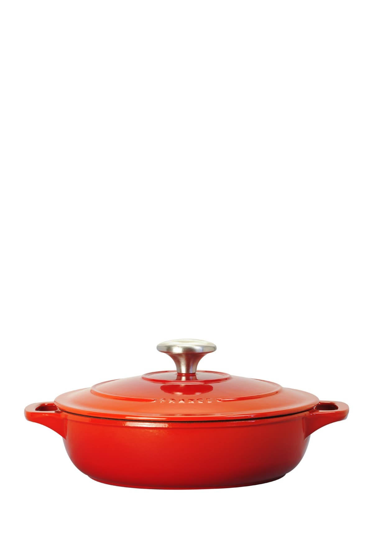 Chasseur 1.4 qt. Cast Iron Round Braiser with Lid CI_4920R_C187