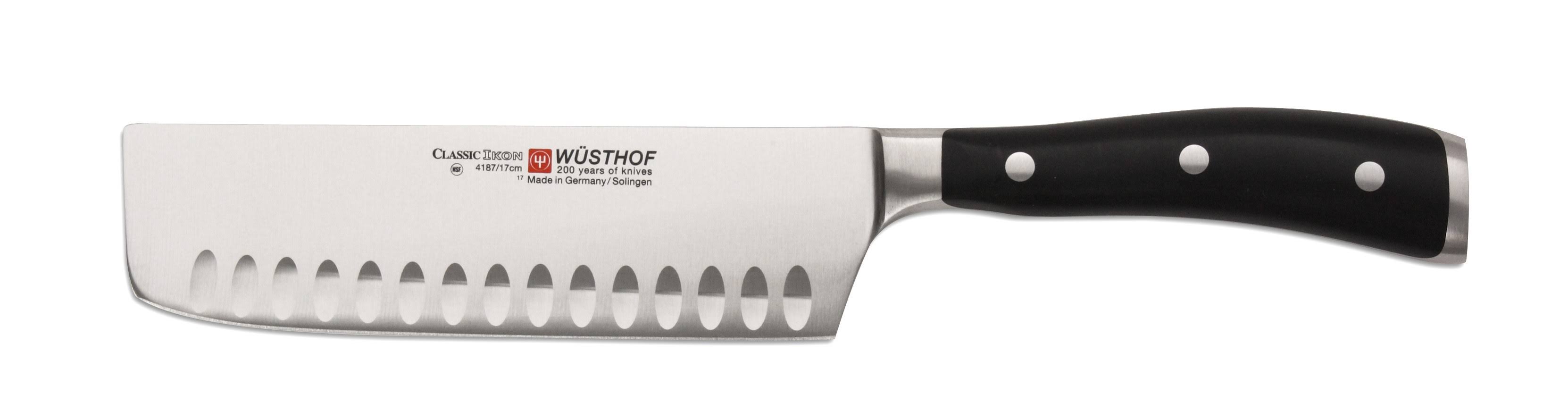 Wusthof Classic Ikon 7x22 Hollow Edge Nakiri