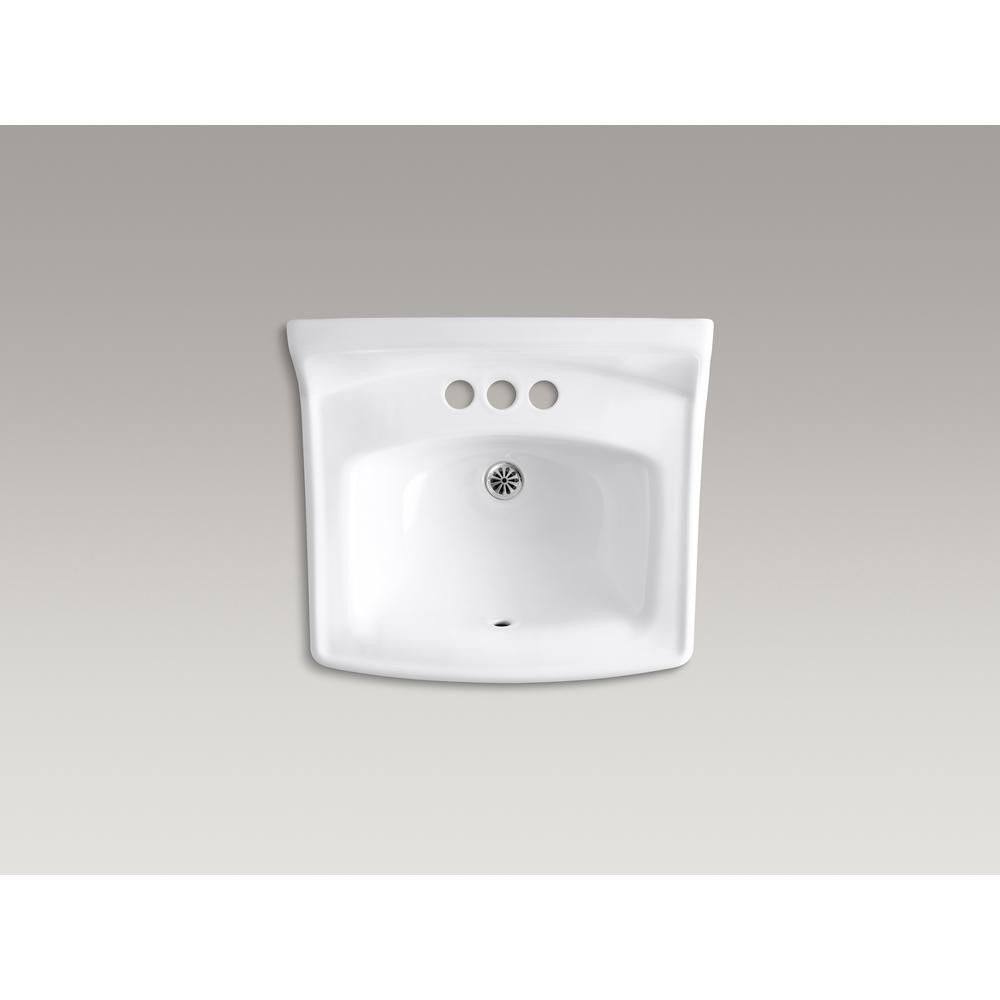 Kohler K-2032-0 Greenwich Wall-Mount Bathroom Sink White