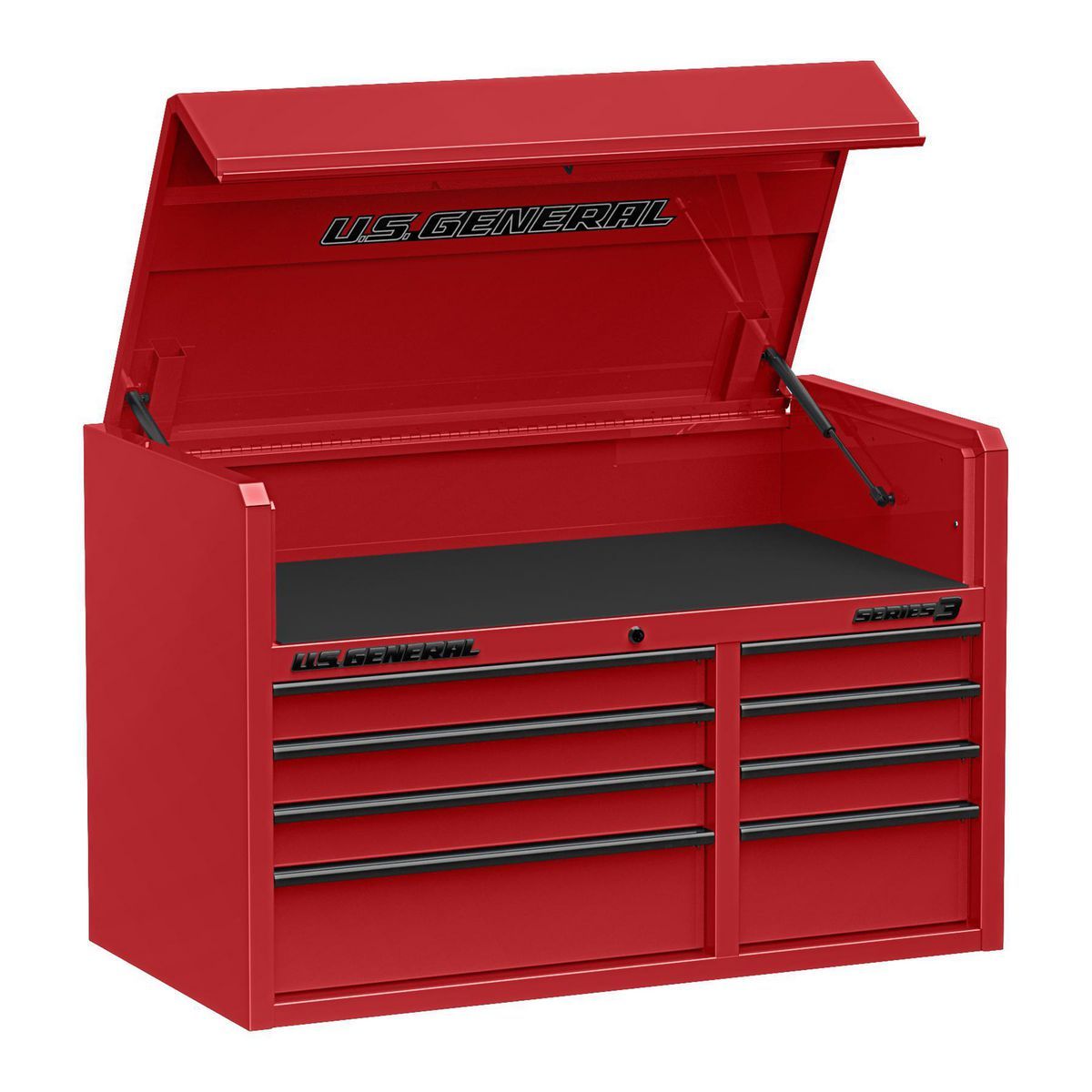 U.S. GENERAL 42 in. x 22 in. Top Chest, Series 3, Black