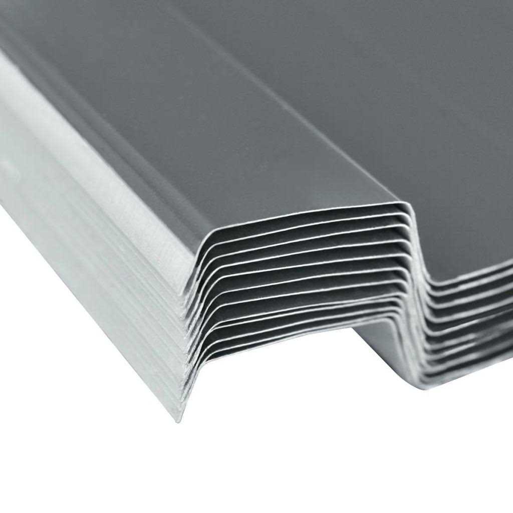 vidaXL Roof Panels 12 pcs Galvanized Steel - Shop Hardware Tools Online Store