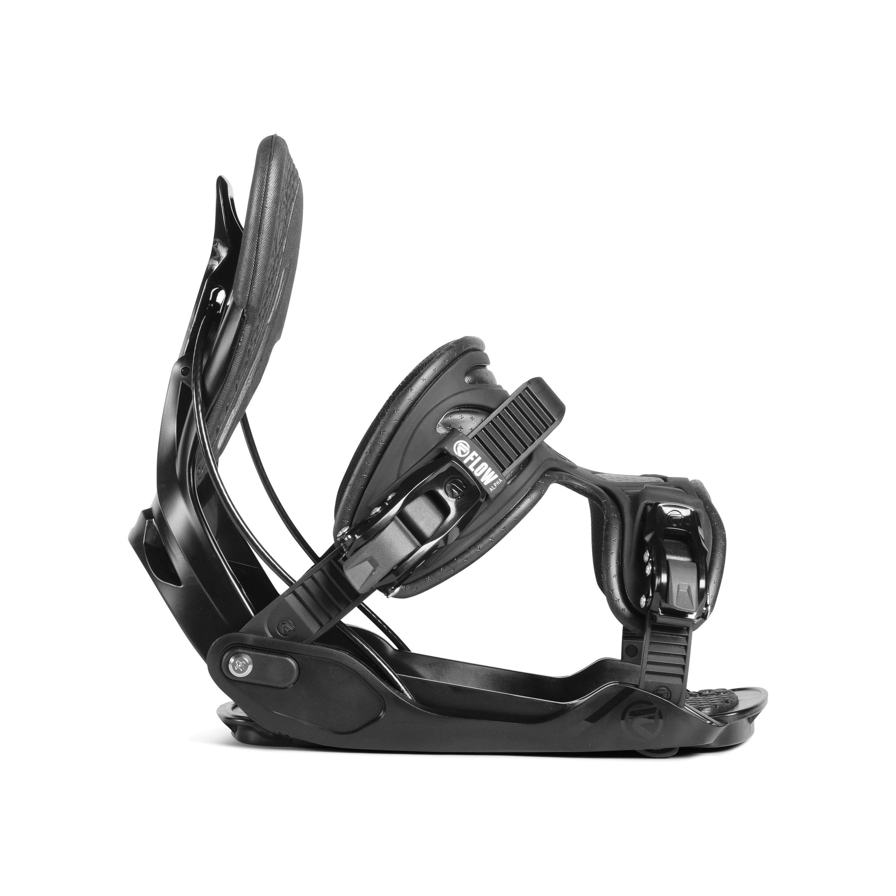 Flow Alpha Snowboard Binding Black, L - Avayadevconnect