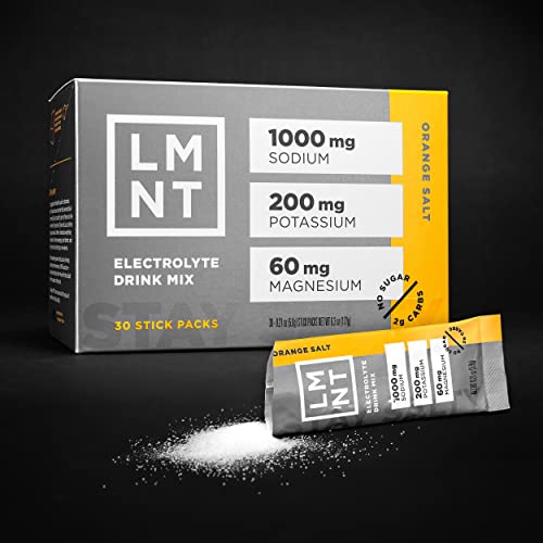 LMNT Zero Sugar Electrolytes - Citrus Salt | Drink Mix | 30-Count