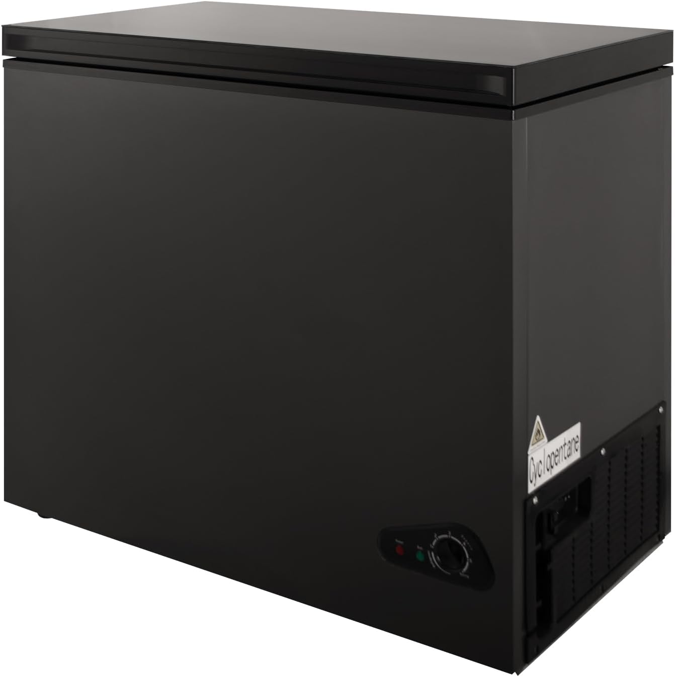 7.0 Cu Ft Chest Freezer Compact Deep Freezer with 7 Adjustable Temperature, Large Chest Freezer with 2 Removable Storage Basket, Energy Saving Low Noise Top Open Door for Garage, Office