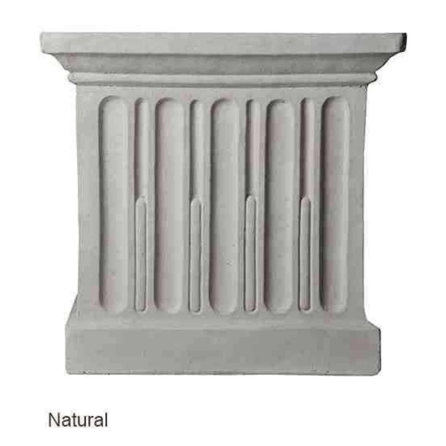 Campania International Fleur De Lis Small Urn - Ferro Rustico Nuovo