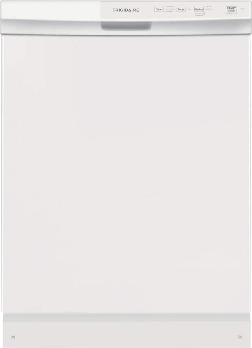 Frigidaire 24" White Built-In Dishwasher
