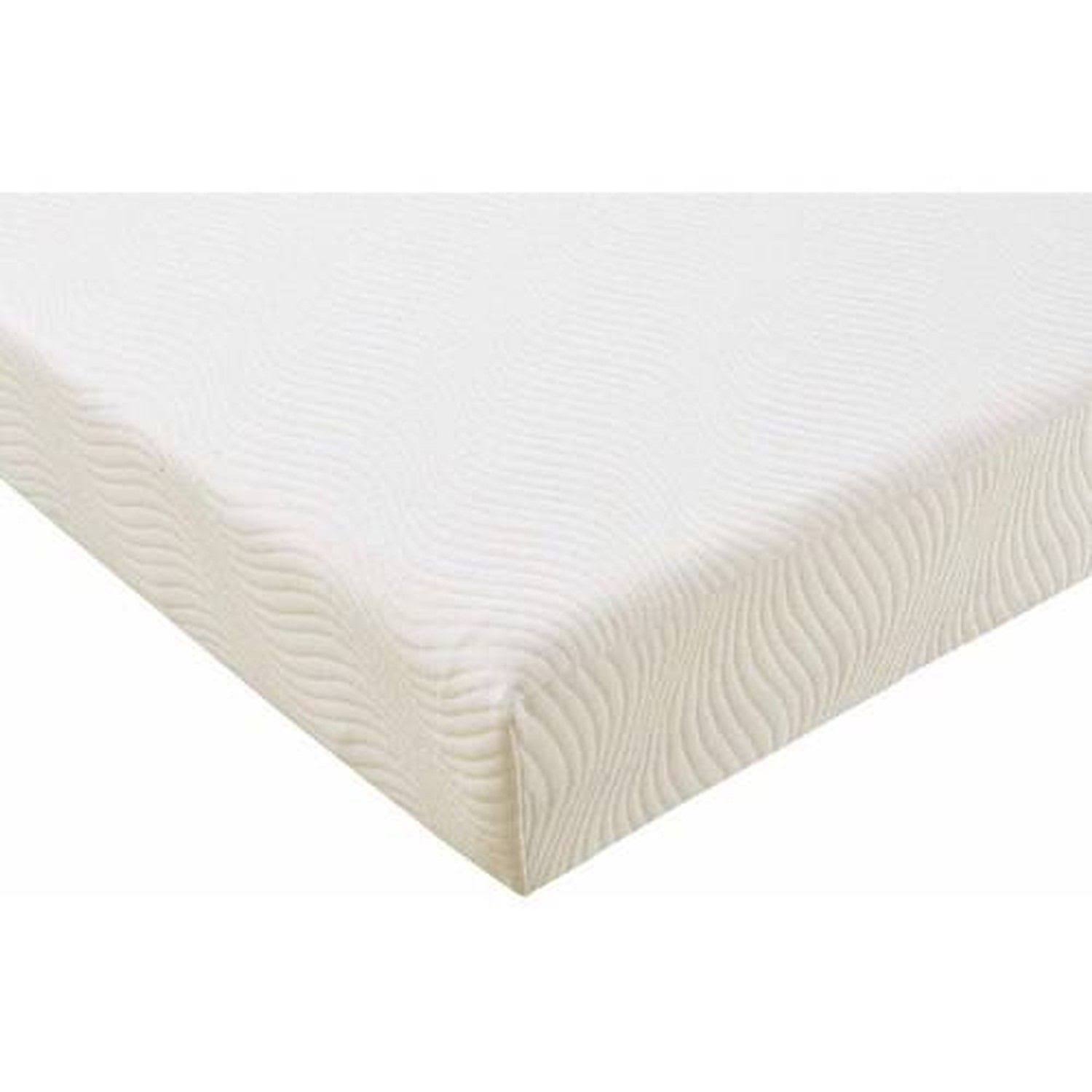 Mainstays 6 inch Memory Foam Mattress, Twin, White