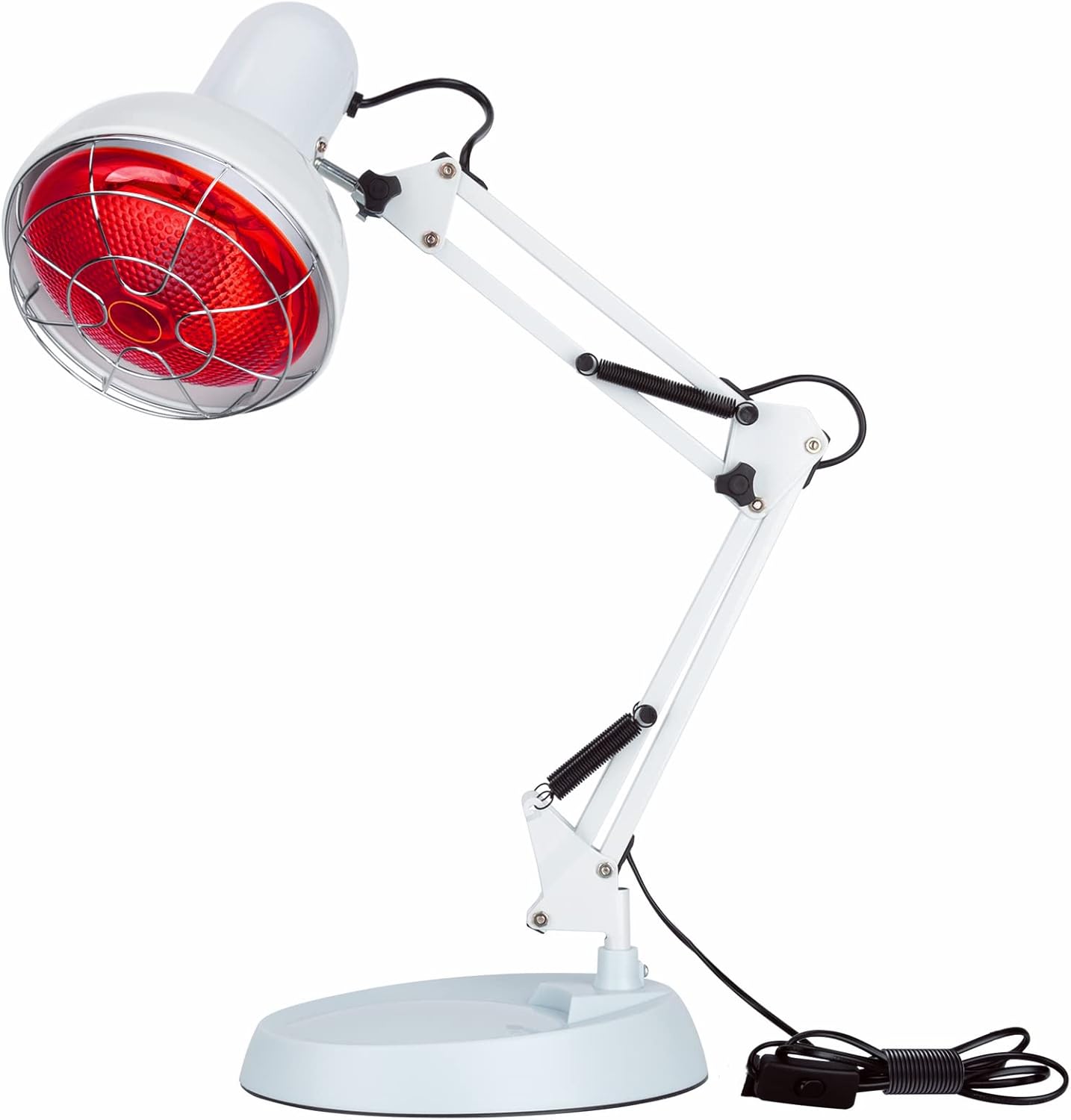 Red Light Therapy Lamp, Infrared Light Therapy Red Light & Near Infrared Light Set Heat Lamp, Infrared Lamp Therapy for Skin Care, Muscle Recovery, Body Pain Relief