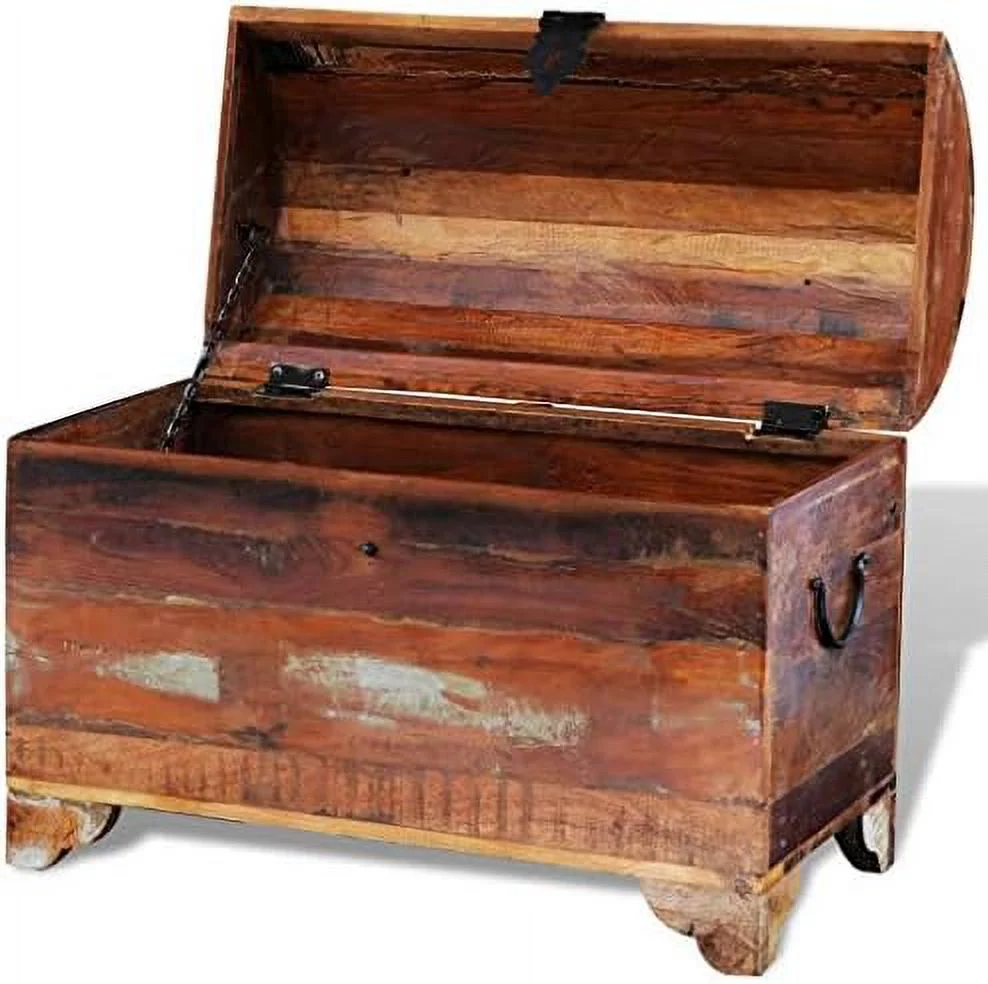storage cabinet, wooden tool chest with locking system, storage trunk, storage box for bedroom living room hallway, farmhouse, reclaimed wood