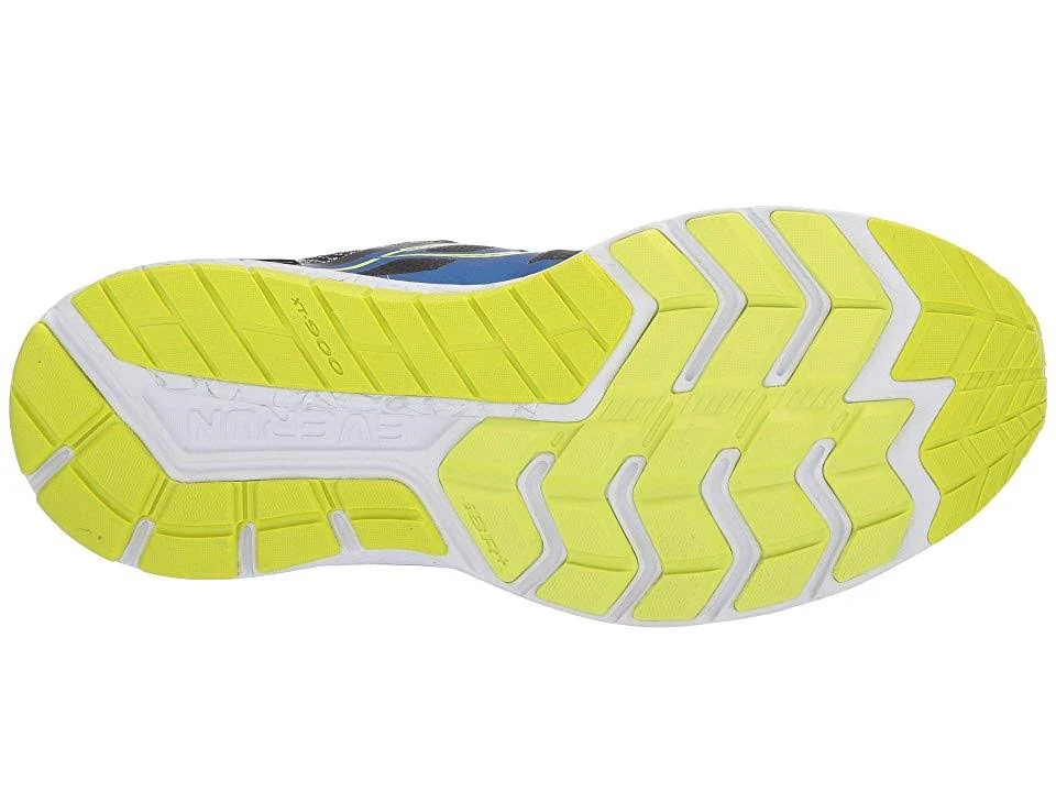 Saucony Men&s Omni ISO (Wide) Navy-Blue-Citron / 9.5