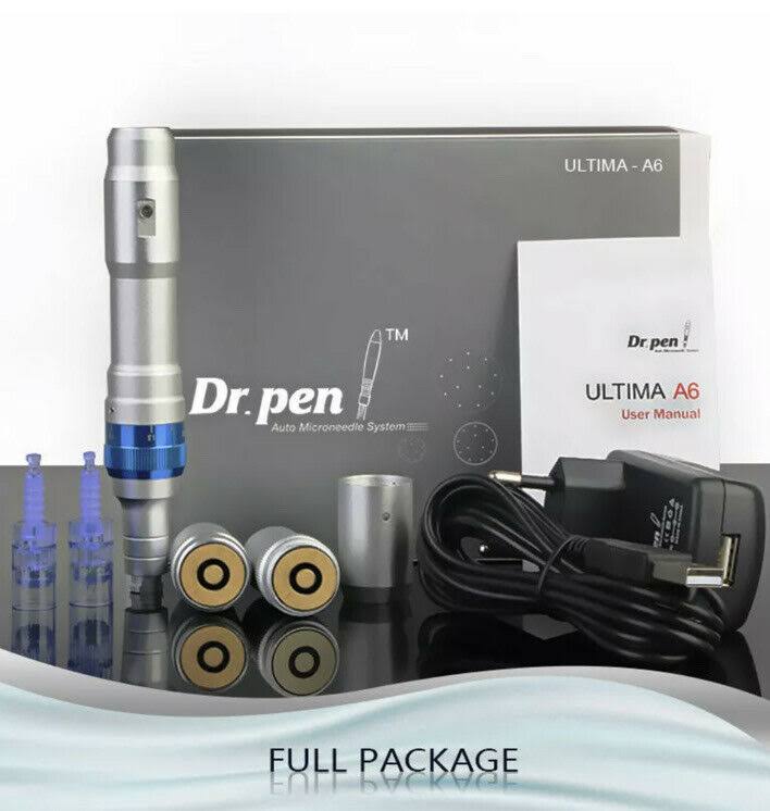 Dr Pen Derma Pen Ultima A6 Adjustable Microneedle System w/ Cartridges